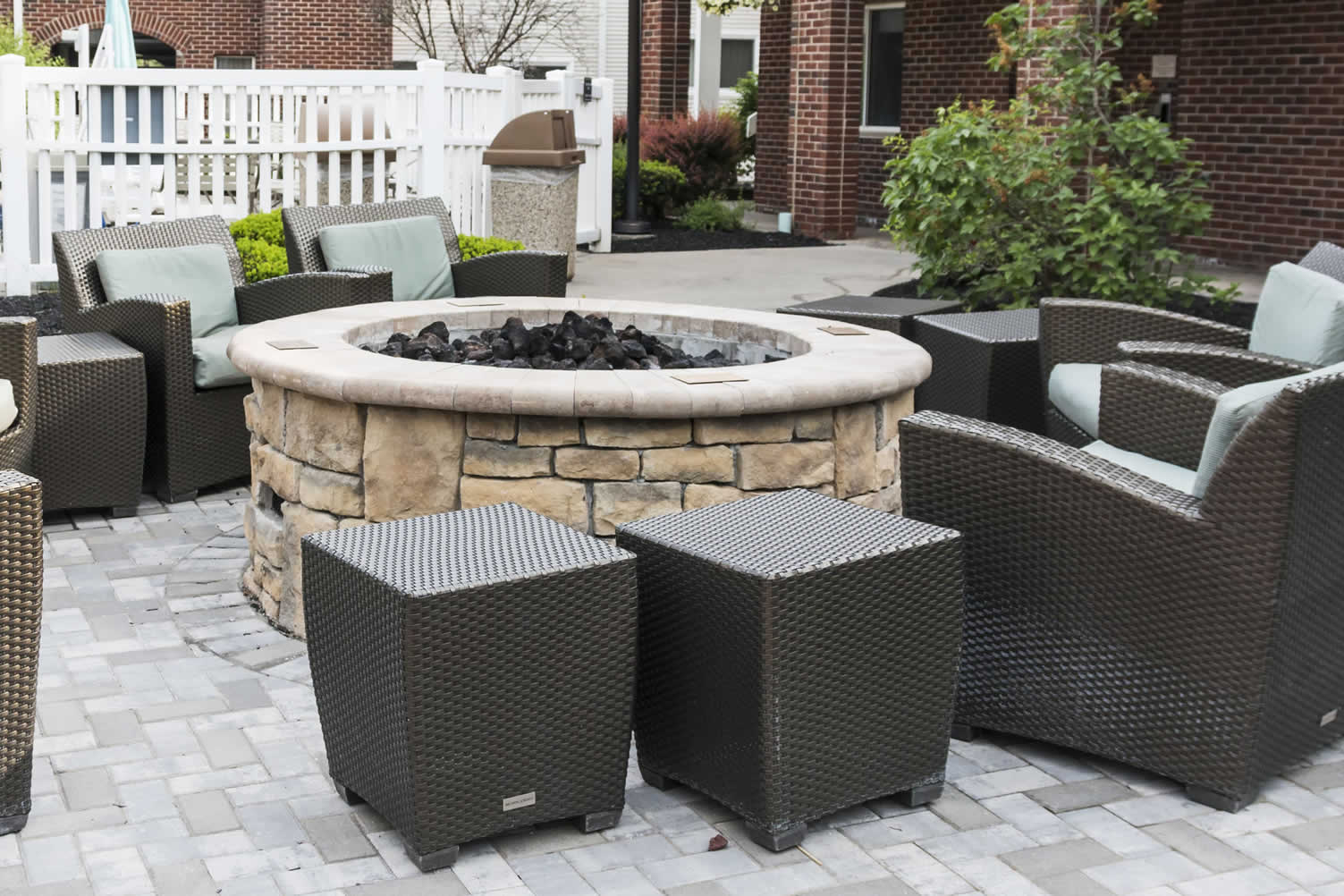backyard firepit
