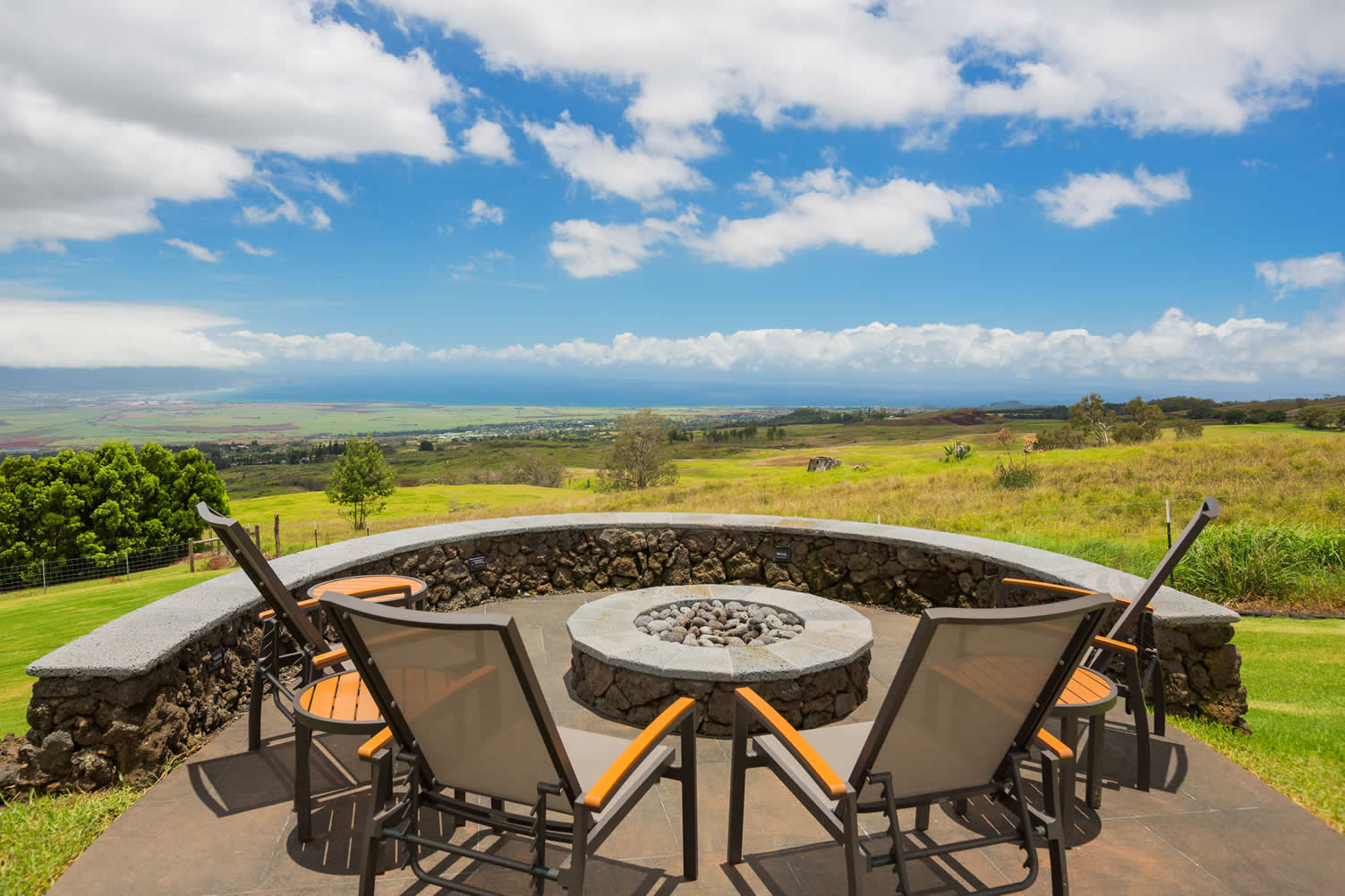 backyard firepit