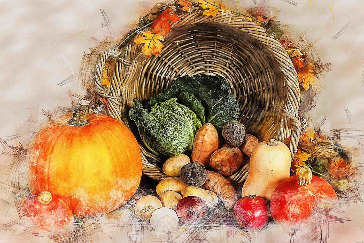 decorating for thanksgiving