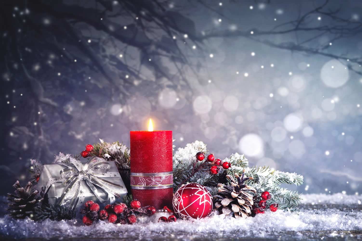 Christmas Tree Candle