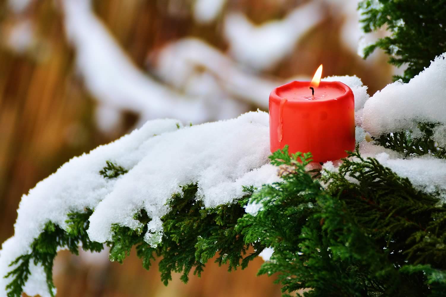 Christmas Tree Candle