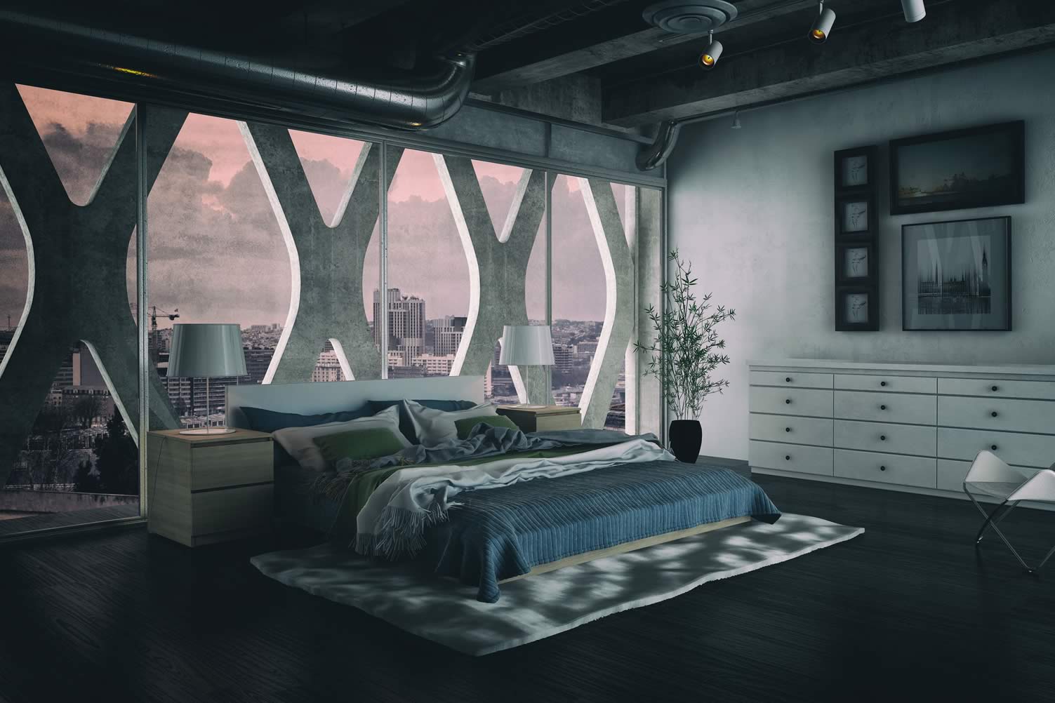 attic loft bedroom