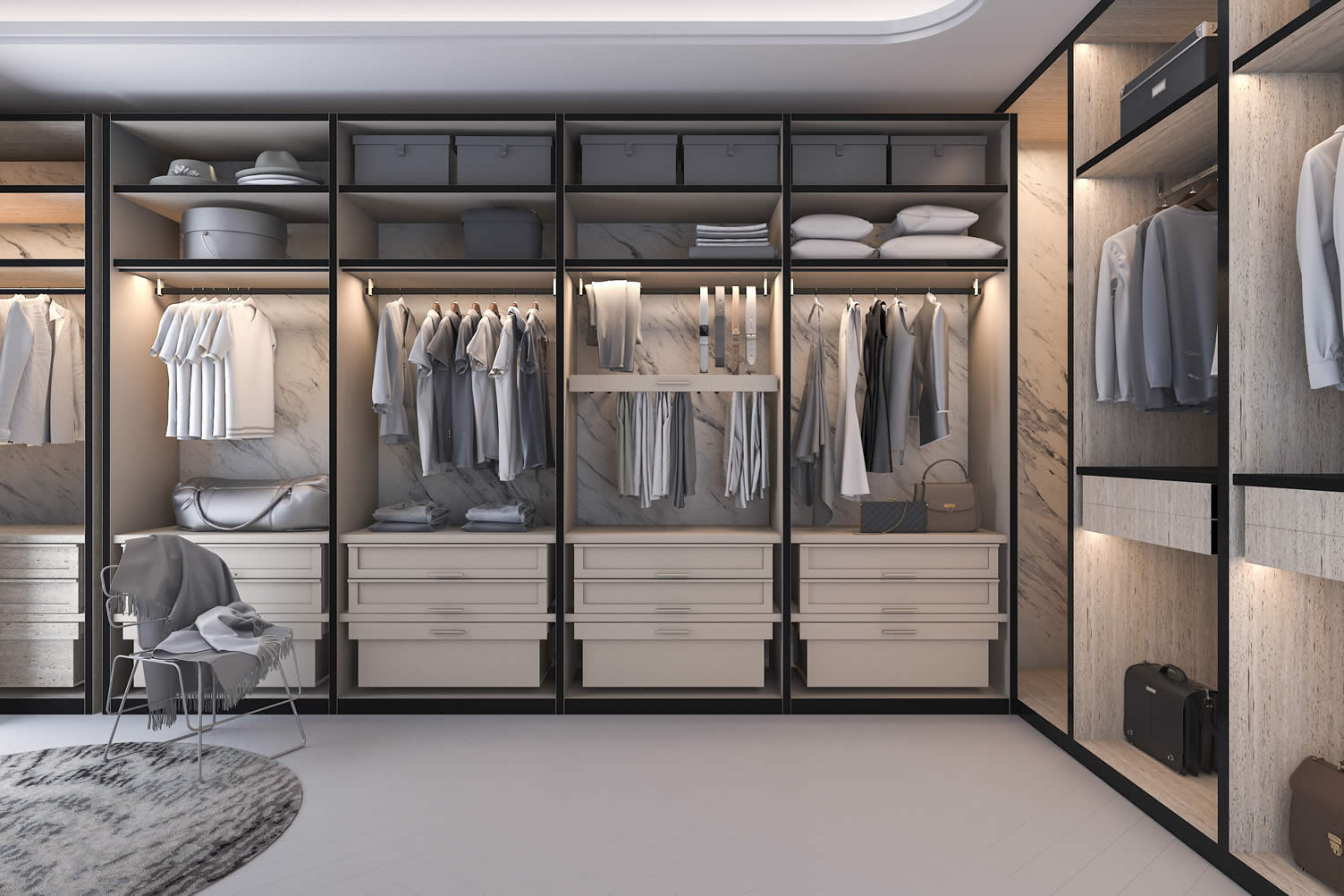 walk in closet
