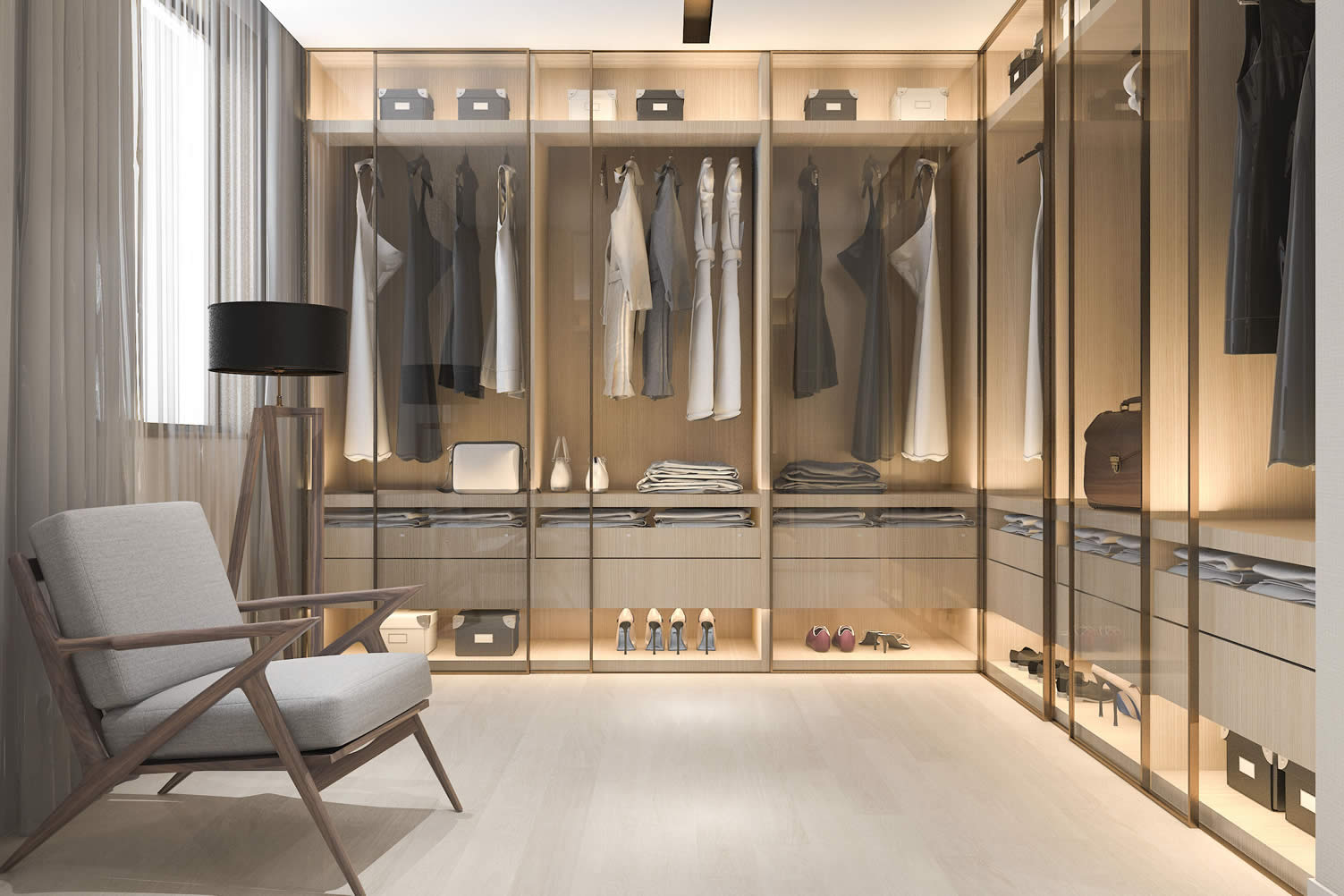 walk in closet