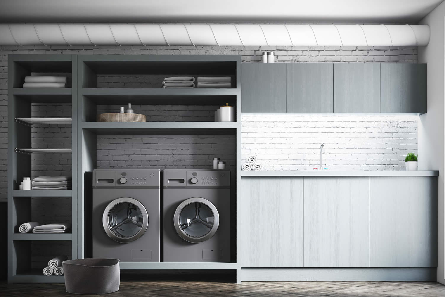 upgrading laundry room