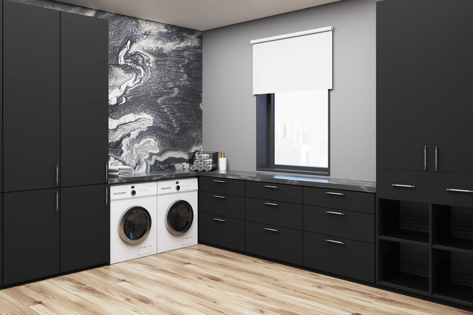 upgrading laundry room