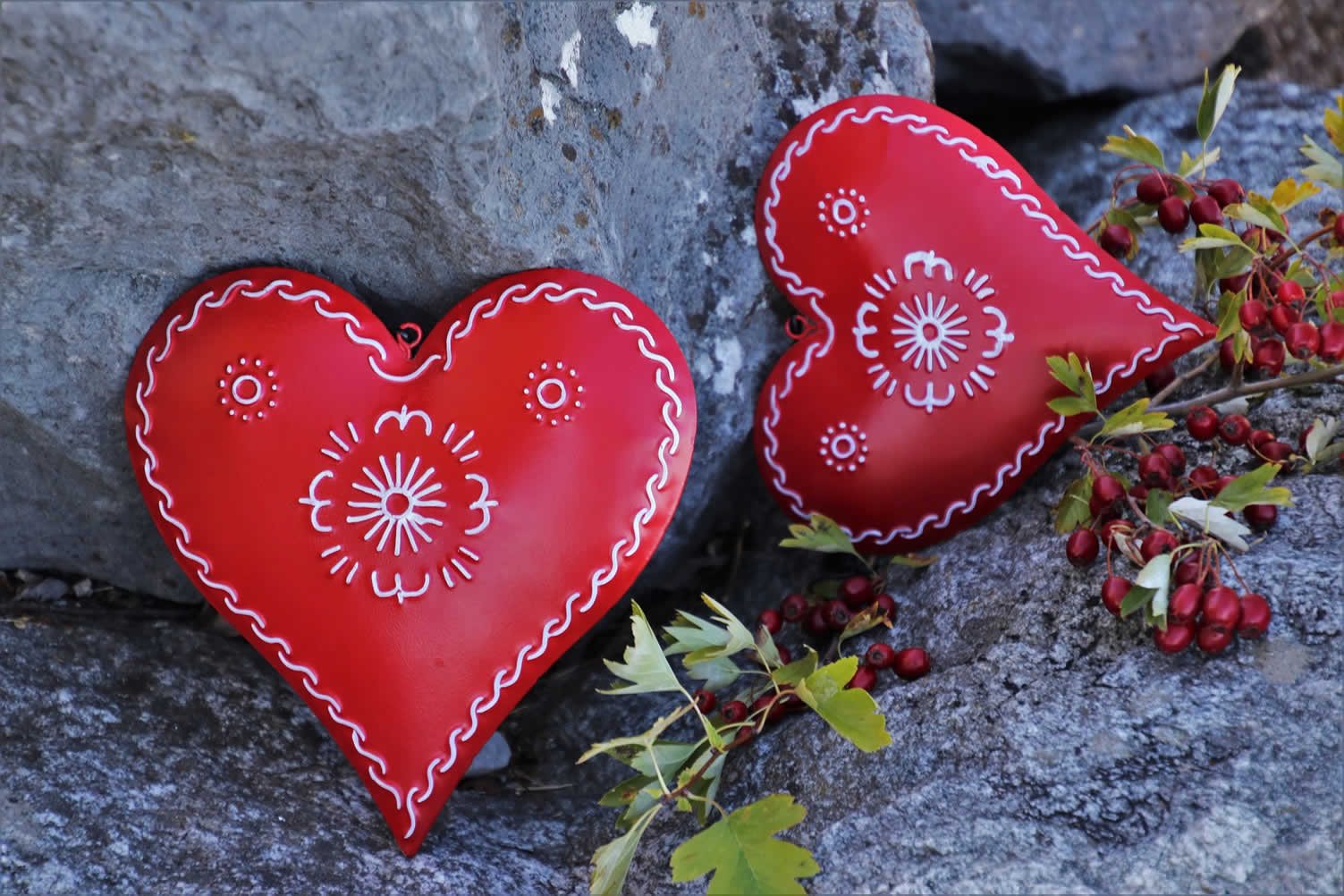 getting ready for valentines day