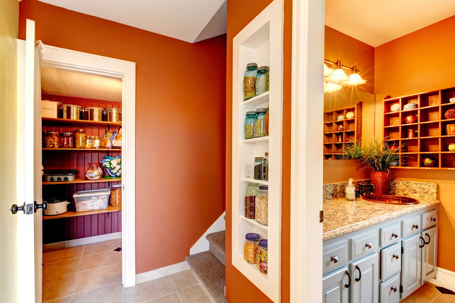 design kitchen pantry