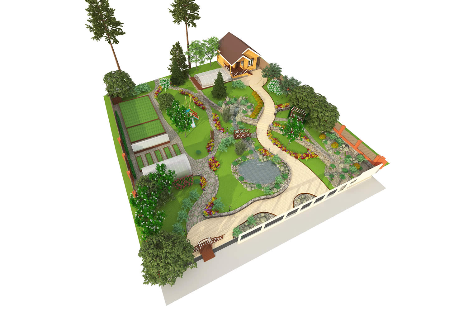 garden landscaping plan