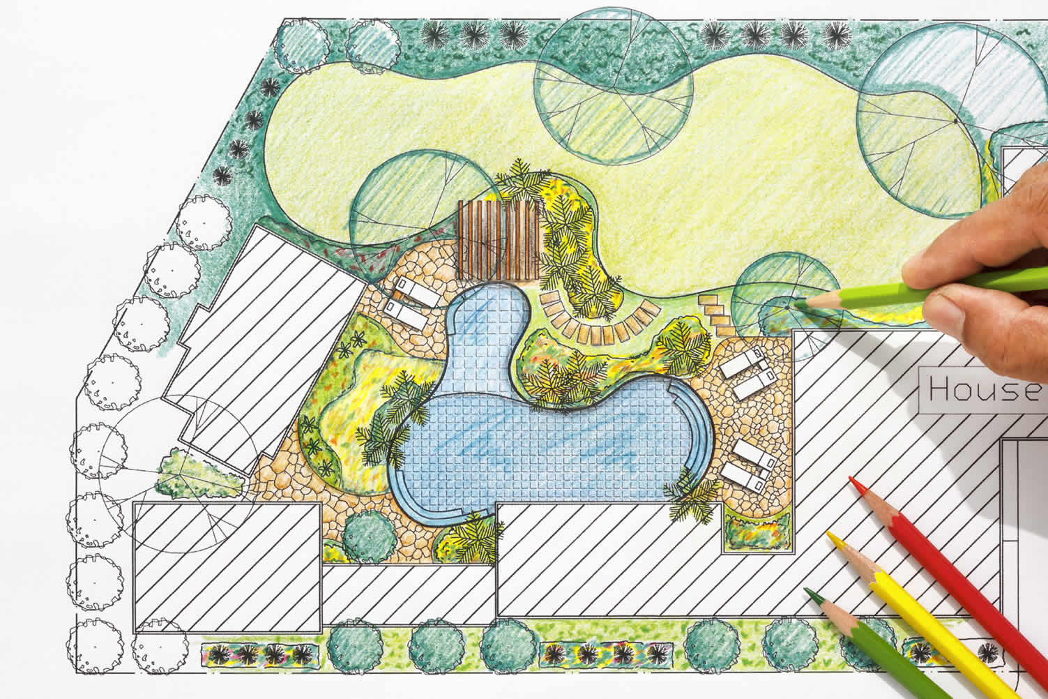 garden landscaping plan