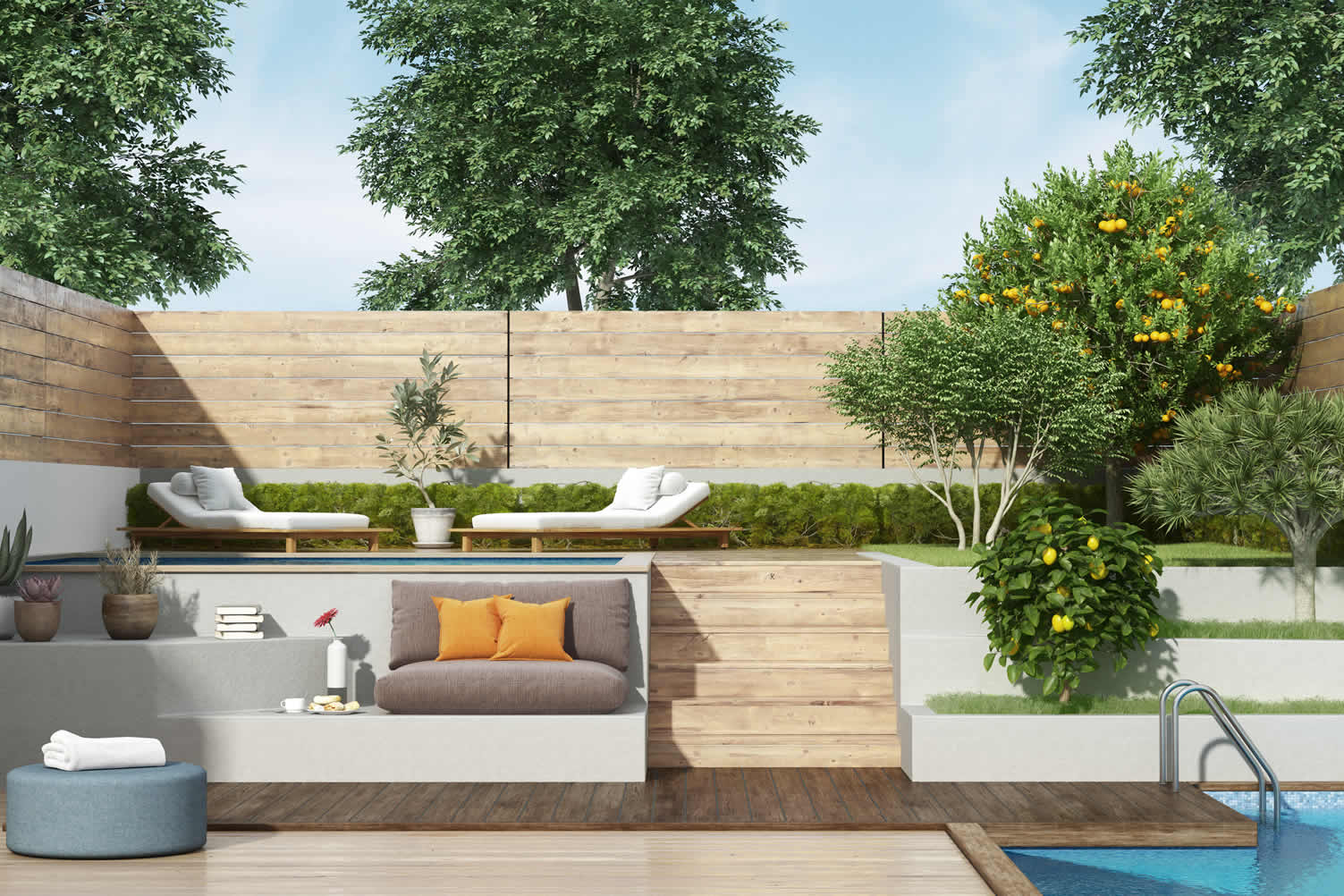 using large property