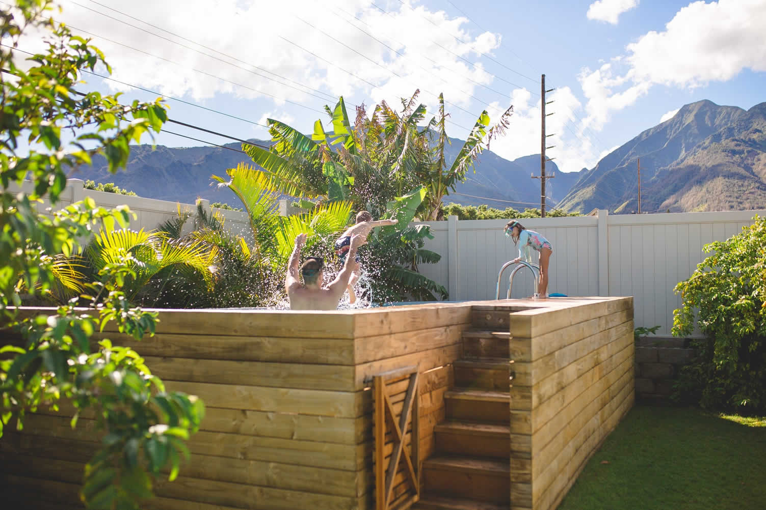 building a home pool