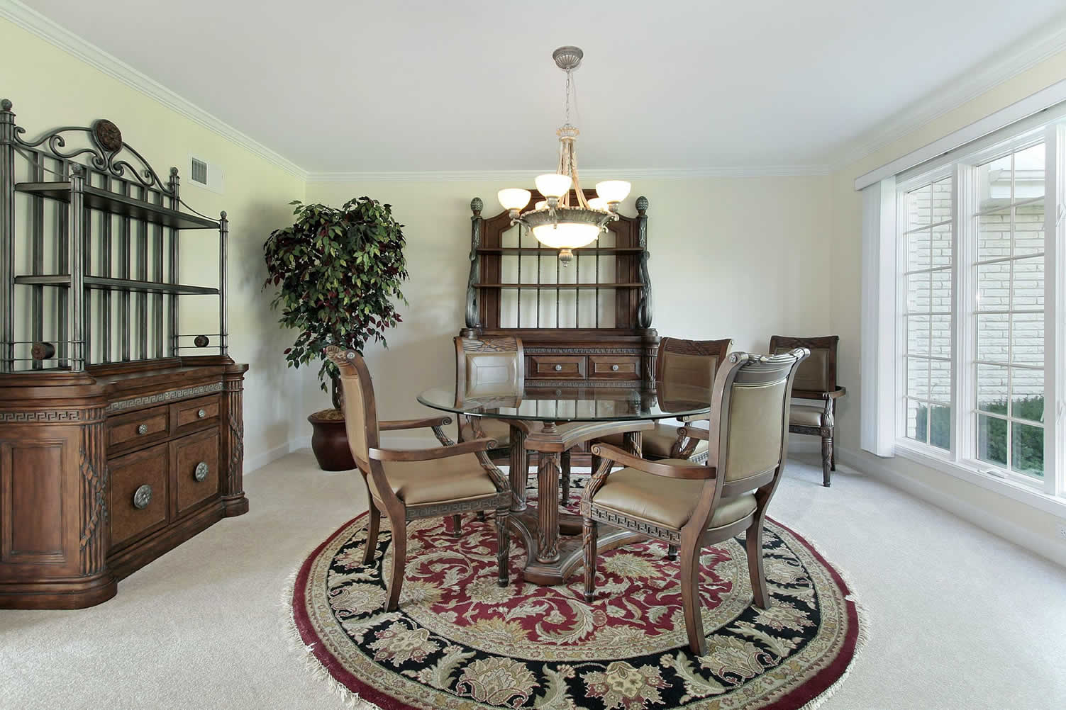 make your dining room less fussy
