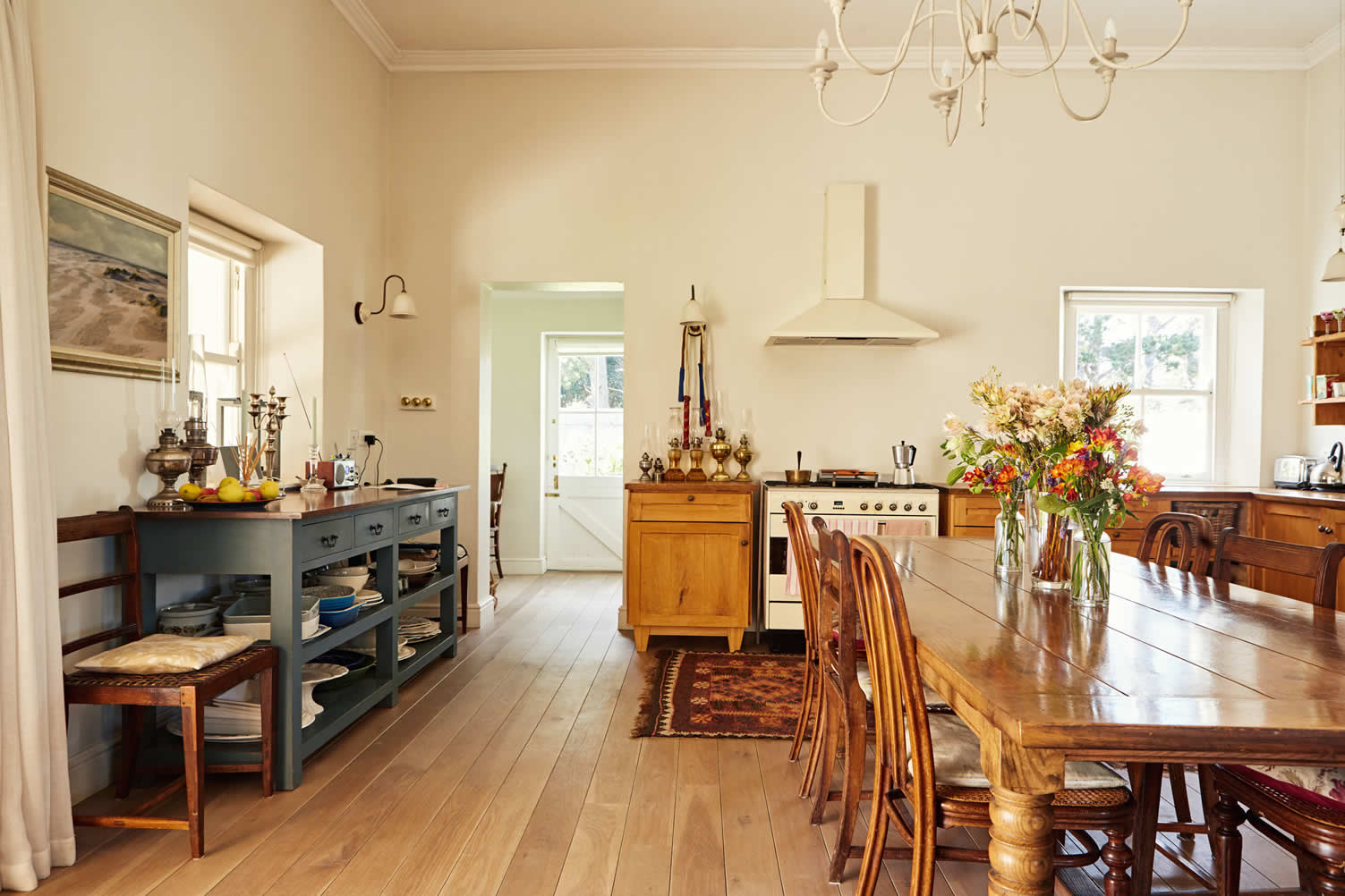 make your dining room less fussy